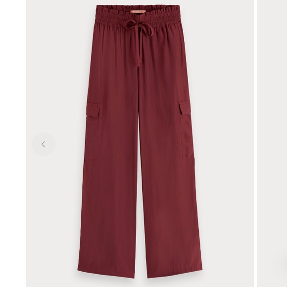 Scotch & Soda Silky Cargo Pants - Picture 2 of 6